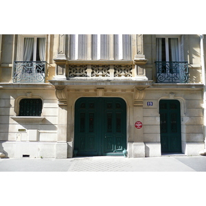 รูปถ่าย ฝรั่งเศส(France) ปารีส(Paris) คุ้มที่ 17 (17th Arrondissement) ถนนฟอร์ตูนี(Rue Fortuny) 2007-09 7