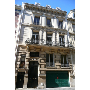รูปถ่าย ฝรั่งเศส(France) ปารีส(Paris) คุ้มที่ 17 (17th Arrondissement) ถนนฟอร์ตูนี(Rue Fortuny) 2007-09 12