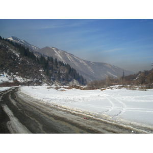 รูปถ่าย คาซัคสถาน(Kazakhstan) อุทยานแห่งชาติอีเลอาลาเตา(Ile Alatau National Park) 2007-03 22