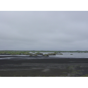 รูปถ่าย ไอซ์แลนด์(Iceland) ถนนหมายเลข 1 จากวีกไปสกาฟตาเฟลล์(Road 1 Vik to Skaftafell) 2003-06 17