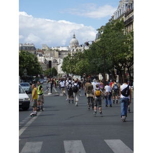 รูปถ่าย ฝรั่งเศส(France) ปารีส(Paris) เล่นสเก็ตในปารีส(Randonnee Roller et Coquillages) 2007-07 93