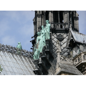 รูปถ่าย ฝรั่งเศส(France) ปารีส(Paris) มหาวิหารน็อทร์-ดาม(Notre Dame) 2007-05 99