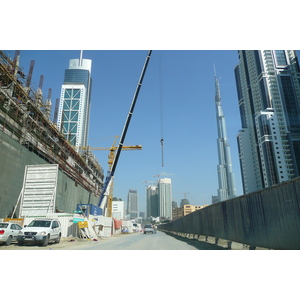 รูปถ่าย สหรัฐอาหรับเอมิเรตส์(United Arab Emirates) ดูไบ(Dubai) เบิร์จดูไบ(Burj Dubai) 2009-01 26