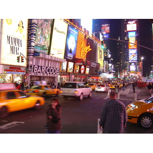 รูปถ่าย สหรัฐอเมริกา(United States) นิวยอร์ก(New York) ไทม์สแควร์(Times Square) 2006-03 56