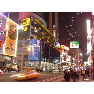 รูปถ่าย สหรัฐอเมริกา(United States) นิวยอร์ก(New York) ไทม์สแควร์(Times Square) 2006-03 53