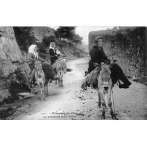 รูปถ่าย ฝรั่งเศส(France) คอร์สิคา(Corsica) โปสการ์ดเก่า(Old Postcards) 1900-01 273
