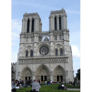 รูปถ่าย ฝรั่งเศส(France) ปารีส(Paris) มหาวิหารน็อทร์-ดาม(Notre Dame) 2007-05 57