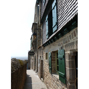 รูปถ่าย ฝรั่งเศส(France) มงแซ็งมีแชล(Mont St Michel) หมู่บ้านมงแซ็งมีแชล(Mont St Michel Village) 2010-04 19