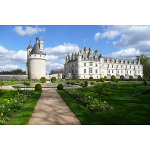 รูปถ่าย ฝรั่งเศส(France) ปราสาทเชอนงโซ(Chenonceau Castle) สวนปราสาทเชอนงโซ(Gardens of Chenonceau) 2008-04 67