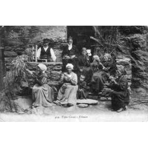 รูปถ่าย ฝรั่งเศส(France) คอร์สิคา(Corsica) โปสการ์ดเก่า(Old Postcards) 1900-01 343