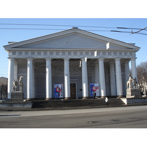 รูปถ่าย รัสเซีย(Russia) เซนต์ปีเตอร์สเบิร์ก(St Petersburg) สวนอเล็กซานเดอร์(Alexandrovsky Garden) 2006-03 2