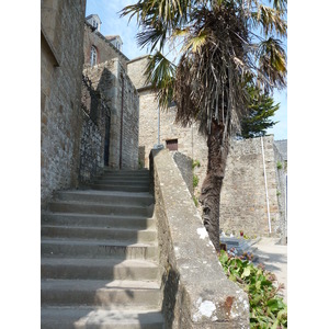 รูปถ่าย ฝรั่งเศส(France) มงแซ็งมีแชล(Mont St Michel) หมู่บ้านมงแซ็งมีแชล(Mont St Michel Village) 2010-04 2