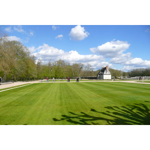 รูปถ่าย ฝรั่งเศส(France) ปราสาทเชอนงโซ(Chenonceau Castle) สวนปราสาทเชอนงโซ(Gardens of Chenonceau) 2008-04 17
