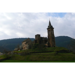 รูปถ่าย ฝรั่งเศส(France) เทือกเขาเซแวน(Cevennes Mountains) ถนนจากโกกูแรสไปฟลอรัก(Cocures to Florac road) 2008-04 27