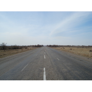 รูปถ่าย คาซัคสถาน(Kazakhstan) ถนนจากอัลมาตีไปหุบผาชารึน(Almaty to Charyn Canyon road) 2007-03 198