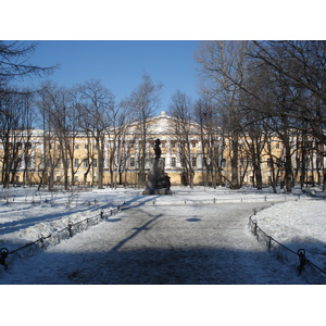 รูปถ่าย รัสเซีย(Russia) เซนต์ปีเตอร์สเบิร์ก(St Petersburg) สวนอเล็กซานเดอร์(Alexandrovsky Garden) 2006-03 9
