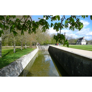 รูปถ่าย ฝรั่งเศส(France) ปราสาทเชอนงโซ(Chenonceau Castle) สวนปราสาทเชอนงโซ(Gardens of Chenonceau) 2008-04 30