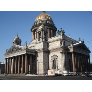 รูปถ่าย รัสเซีย(Russia) เซนต์ปีเตอร์สเบิร์ก(St Petersburg) มหาวิหารเซนต์ไอแซก(St Isaac cathedral) 2006-03 26