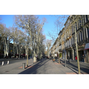 รูปถ่าย ฝรั่งเศส(France) แอ็กซ์-อ็อง-โพรว็องส์(Aix en Provence) ถนนมีราโบ(Cours Mirabeau) 2008-04 16