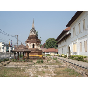 รูปถ่าย ไทย(Thailand) เชียงใหม่(Chiang Mai) ข้างในคุเมืองเชียงใหม่(Inside Canal) 2006-04 44
