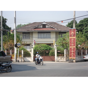 รูปถ่าย ไทย(Thailand) เชียงใหม่(Chiang Mai) ข้างในคุเมืองเชียงใหม่(Inside Canal) 2006-04 41