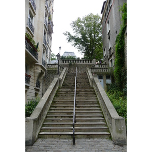 รูปถ่าย ฝรั่งเศส(France) ปารีส(Paris) มังท์มาร์เทรอ(Montmartre) 2007-06 15