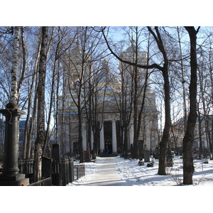 รูปถ่าย รัสเซีย(Russia) เซนต์ปีเตอร์สเบิร์ก(St Petersburg) อารามอเล็กซานเดอร์ เนฟสกี(Alexander Nevsky Monastery) 2006-03 25