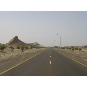 รูปถ่าย โอมาน(Oman) จากบูไมิไปถนนมาฮาดา(Buraimi to Mahada road) 2005-03 14