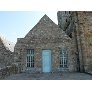รูปถ่าย ฝรั่งเศส(France) มงแซ็งมีแชล(Mont St Michel) แอบบีมงแซ็งมีแชล(Mont St Michel Abbey) 2010-04 131