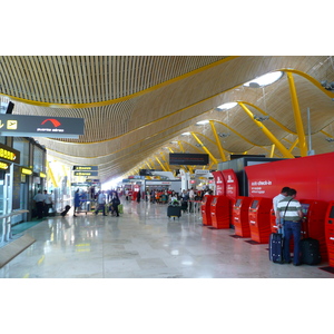 รูปถ่าย สเปน(Spain) มาดริค(Madrid) ท่าอากาศยานบาราคัส(Barajas Airport) 2007-09 9