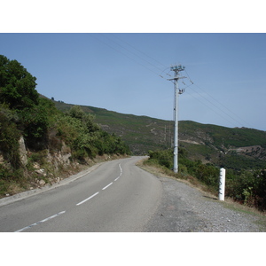 รูปถ่าย ฝรั่งเศส(France) คอร์สิคา(Corsica) ถนนจากบัสตียาไปแซ็งฟลอร็อง(Bastia to Saint Florent Road) 2006-09 23