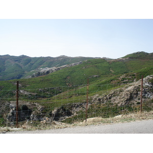 รูปถ่าย ฝรั่งเศส(France) คอร์สิคา(Corsica) ถนนจากบัสตียาไปแซ็งฟลอร็อง(Bastia to Saint Florent Road) 2006-09 29