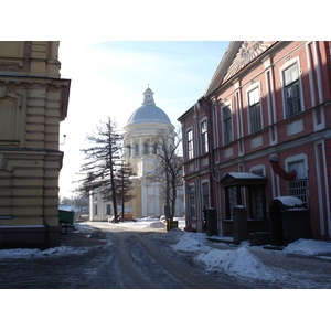 รูปถ่าย รัสเซีย(Russia) เซนต์ปีเตอร์สเบิร์ก(St Petersburg) อารามอเล็กซานเดอร์ เนฟสกี(Alexander Nevsky Monastery) 2006-03 0