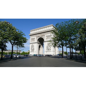 รูปถ่าย ฝรั่งเศส(France) ปารีส(Paris) ประตูชัย(Etoile and Arc de Triomphe) 2007-05 153