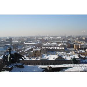 รูปถ่าย รัสเซีย(Russia) เซนต์ปีเตอร์สเบิร์ก(St Petersburg) มหาวิหารเซนต์ไอแซก(St Isaac cathedral) 2006-03 12
