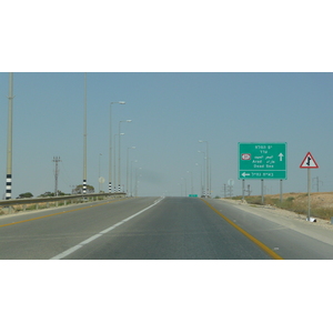 รูปถ่าย อิสราเอล(Israel) ถนนจากอัชเคลอนไปอาราด(Ashkelon to Arad road) 2007-06 12