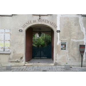 รูปถ่าย ฝรั่งเศส(France) ปารีส(Paris) มังท์มาร์เทรอ(Montmartre) 2007-06 46