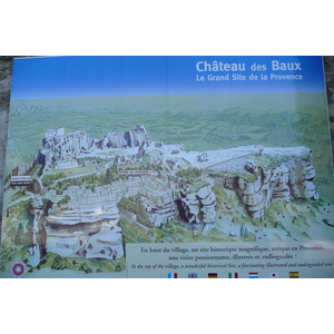 รูปถ่าย ฝรั่งเศส(France) เลส์โบเดอโพรว็องซ์(Baux de Provence) ปราสาทโบเดอโพรว็องส์(Baux de Provence Castle) 2008-04 10