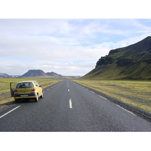 รูปถ่าย ไอซ์แลนด์(Iceland) เดียร์โฮไล(Dyrholaey) 2003-03 22