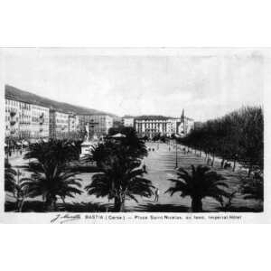 รูปถ่าย ฝรั่งเศส(France) คอร์สิคา(Corsica) โปสการ์ดเก่า(Old Postcards) บาสเทีย(Bastia) 1900-01 62