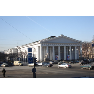 รูปถ่าย รัสเซีย(Russia) เซนต์ปีเตอร์สเบิร์ก(St Petersburg) จัตุรัสเซนต์ไอแซก(St Isaac's Square) 2006-03 19