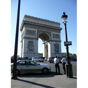 รูปถ่าย ฝรั่งเศส(France) ปารีส(Paris) ประตูชัย(Etoile and Arc de Triomphe) 2007-05 102