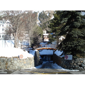 รูปถ่าย สวิสเซอร์แลนด์(Switzerland) ปองเทรซีน่า(Pontresina) 2007-01 10