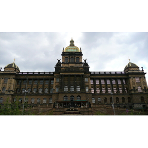 รูปถ่าย สาธารณรัฐเช็ก(Czech Republic) ปราก(Prague) จัตุรัสเวนเซสลาส(Vaclavske namesti) 2007-07 25