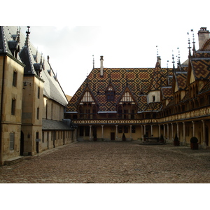 รูปถ่าย ฝรั่งเศส(France) โบนเนอ(Beaune) โรงพยาบาลเก่าโบน (ออสปิสเดอโบน)(Hospices de Beaune) 2007-01 1