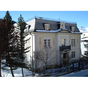 รูปถ่าย สวิสเซอร์แลนด์(Switzerland) ปองเทรซีน่า(Pontresina) 2007-01 18