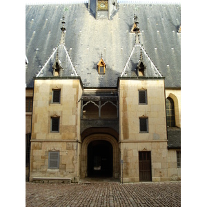 รูปถ่าย ฝรั่งเศส(France) โบนเนอ(Beaune) โรงพยาบาลเก่าโบน (ออสปิสเดอโบน)(Hospices de Beaune) 2007-01 71