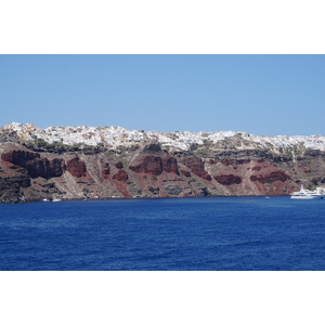 รูปถ่าย กรีก(Greece) ซานโตรินี(Santorini) แอ่งภูเขาไฟซานโตรินี(Santorini caldera) 2016-07 8