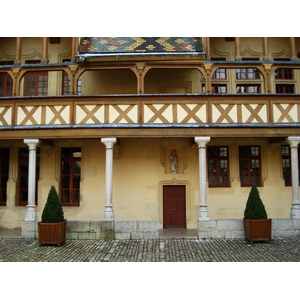รูปถ่าย ฝรั่งเศส(France) โบนเนอ(Beaune) โรงพยาบาลเก่าโบน (ออสปิสเดอโบน)(Hospices de Beaune) 2007-01 18