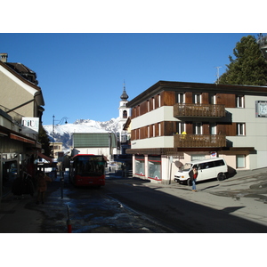 รูปถ่าย สวิสเซอร์แลนด์(Switzerland) ปองเทรซีน่า(Pontresina) 2007-01 160